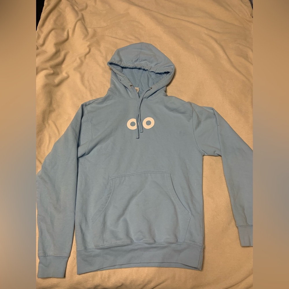 Light Blue Hoodie Sweater